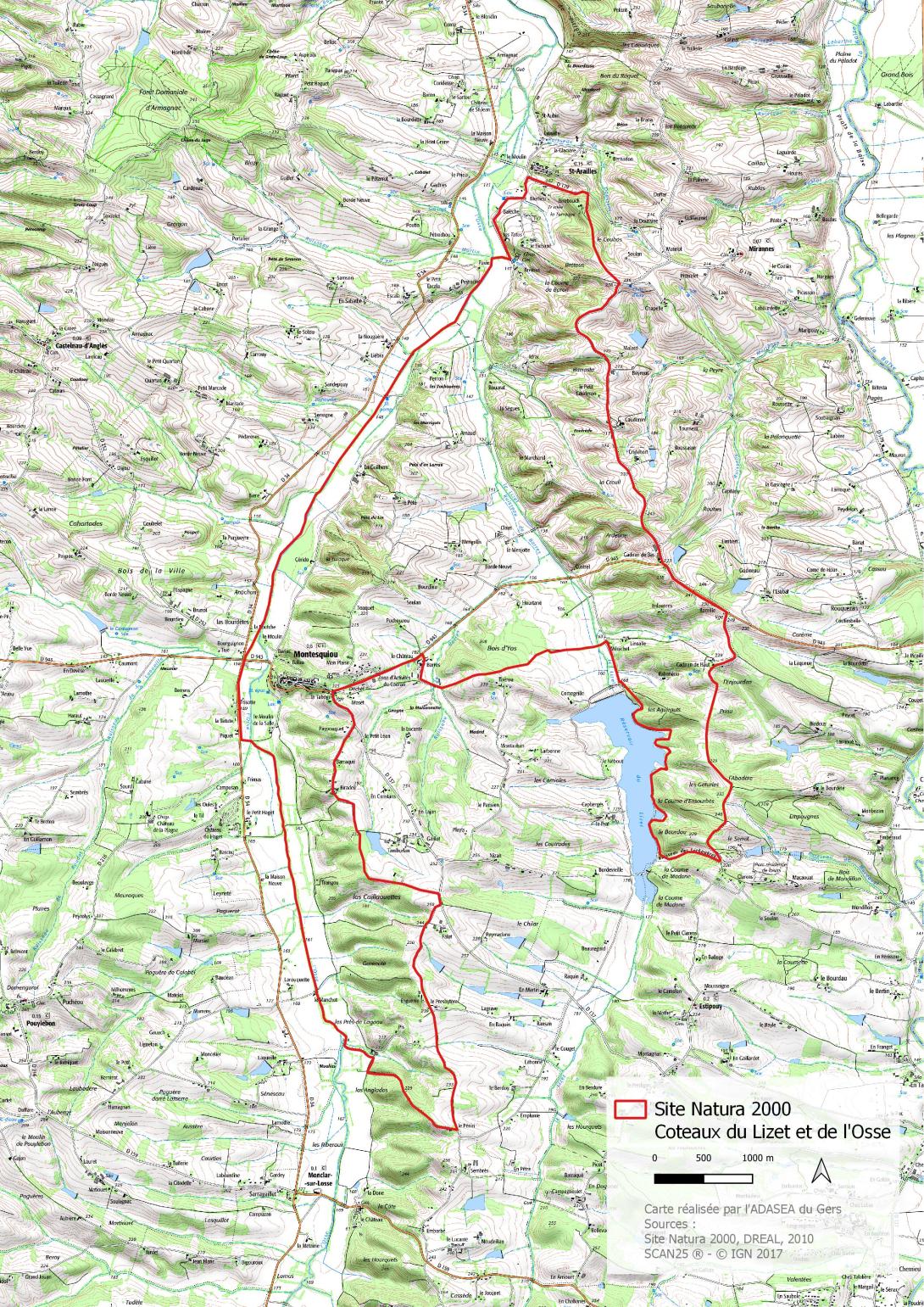 Périmètre du Lizet